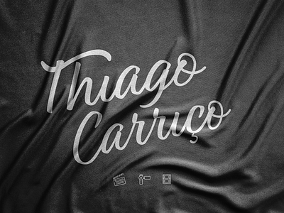 Thiago Carriço branding design logo typography