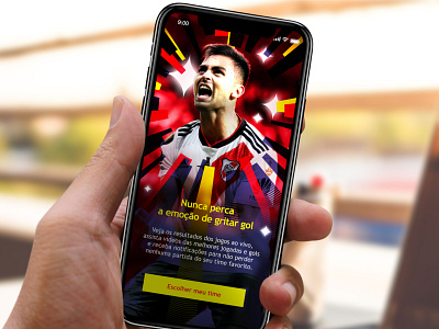 #UXWriting - Day 2 app behance conmebol dailychallenge emotion figma football futbol goal libertadores promotional soccer southamerica ui