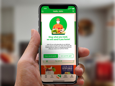 #UXWriting - Day 4 app behance dailychallenge design figma from home groceries grocery store one time offer promotion shipping shopping subscription ui ux uxdesign uxui
