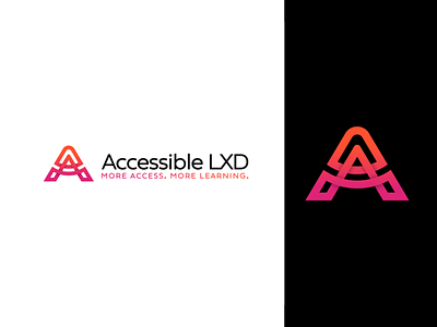 Accessible LXD app logo design brand design brand identity branding brandmark corporate branding custom logo design flat design graphic design icon icon design identity designer illustration logo logo design logomark logotype minimal logo symbol website logo design