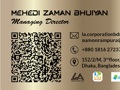LA Corp Business Card Gradiant BG Final Edited 02 businesscard design