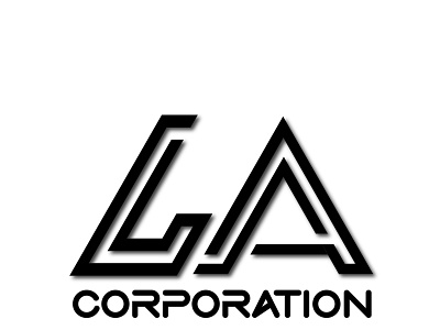 LA corporation New Logo 01 branding design logo