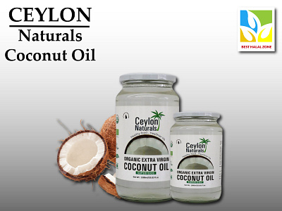 CEYLON Coconut Oil 01 design illustration