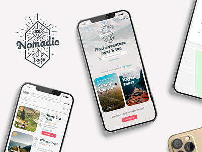 Nomadic, a trail and adventure finder