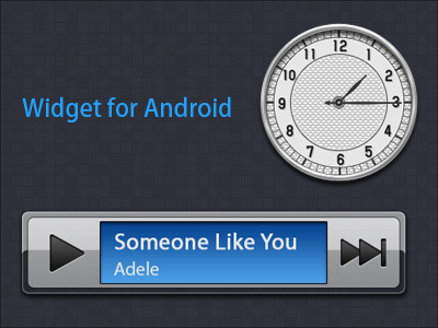 Widget For Android android design ui widget