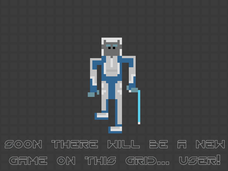 Zuse tron web game pixel animation pixel gitron zuse
