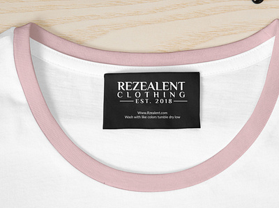 Neck Label Design design garment label graphic design label design neck label wooven label