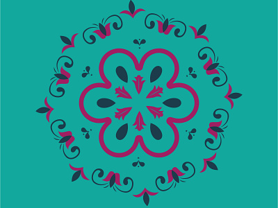 Simple Mandala Design design graphic design illustration mandala