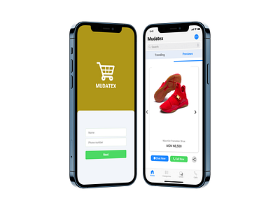 E-commerce chat app