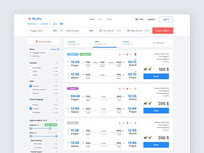 ✈️ Flight Tickets ⏐ Web App