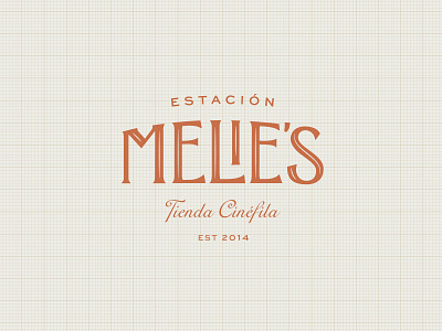 Melie´s Station branding graphic design logo logo design melies vector vintage logo wes anderson wes anderson style