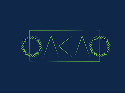 oakao dailylogochallenge illustration logo logo animation logotype typography vector wordmark logo workmark