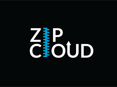 ZIP CLOUD animation dailylogochallenge design illustration logo logo animation logodesign logotype typography vector