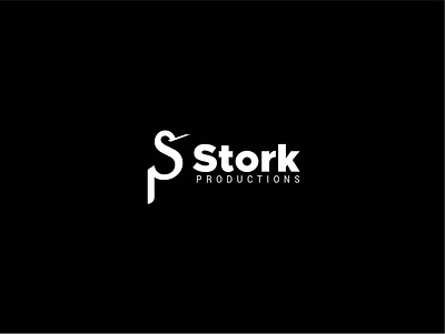 Stork Productions app branding design icon illustration logo typography ui ux vector