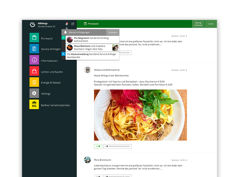 Desktop application home automation rwd lefthand services apps micro web interface desktop