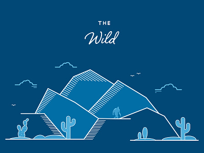 The Wild design illustration vector wild