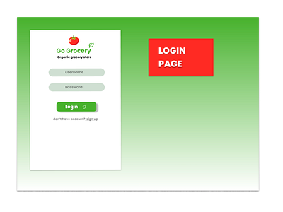 Login Page