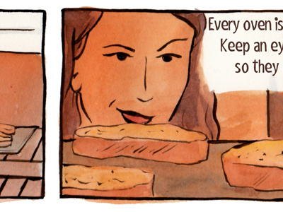 More Recipe Comics comics food illustration recipe watercolor