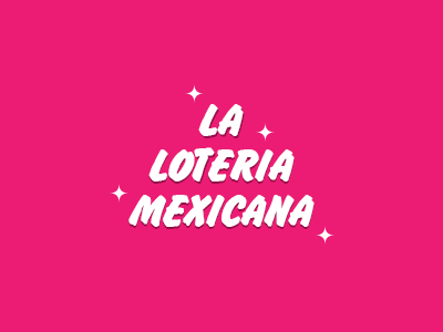 La Loteria Mexicana lottery mexico pink