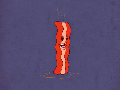 Strip O' Bacon cartoon cartoon character cartoon illustration cartooning character design drawing illustration toon