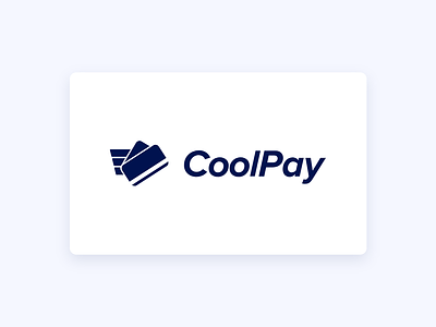 CoolPay logo design app bank branding clean concept design digital flat identity logo pay payment simple