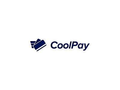 CoolPay logo design branding clean concept design digital flat gateway icon identity logo pay payment platform