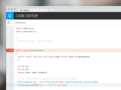 Code Editor code editor wip