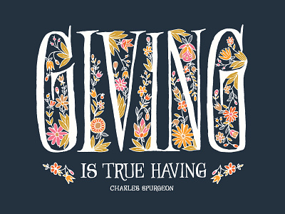 Giving is True Having