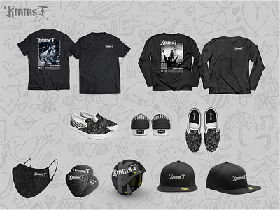 "KMMST MERCH" - Merchandise Illustration Project branding design graphic design illustration merch