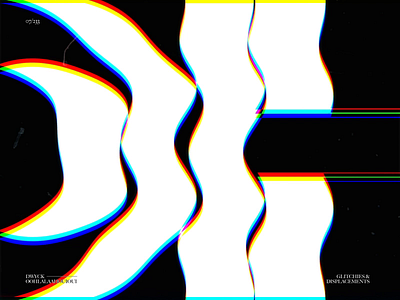 OOHLALAAHOUIOUI // G&D07 after effects animation displacement glitch motion motion graphics type typography