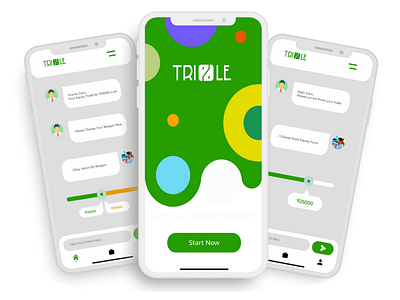 Tripple Investment Solutions app art concept design inspiration invest investment management mockup money ui ui design ux ux design web design web ui wireframe