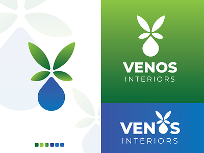 Venos Logo Concept app art branding concept design icon illustration logo minimal vector