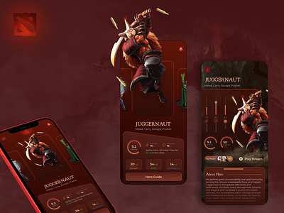 Dota 2 Hero Review App