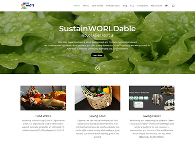 No Waste AUS ecommerce web design webdesign wordpress