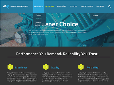 Compressors Wordpress Template