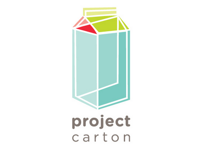 Project Carton brand carton design design education identity logo packaging partner project
