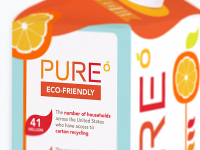 Orange Juice carton eco friendly orange juice packaging