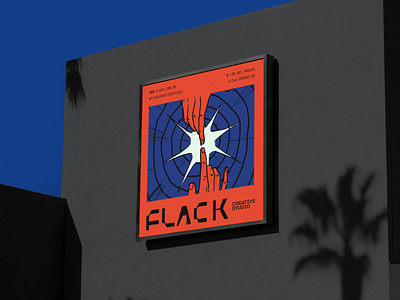 Flack - Creative Studio brand branding design illustration logo