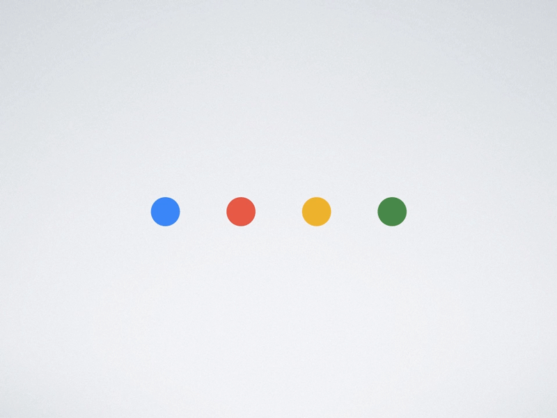 Google's New Logo's Animation animation google typography ux