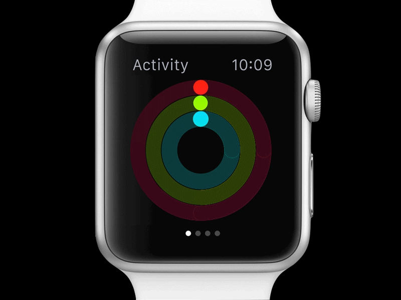 Apple Watch's Activity Animation