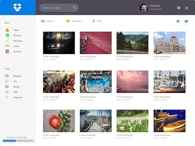 Dropbox Redesign