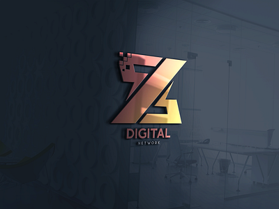 Z Digital Network brand design branding branding design design designs graphicdesign logo logodesign logos minimalist logo