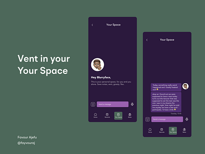 Venting space app design figma portfolio ui ui design ux