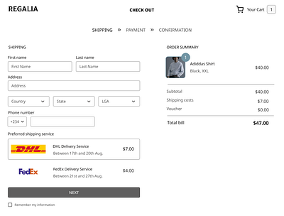 fashion check out page app design figma portfolio ui ui design ux