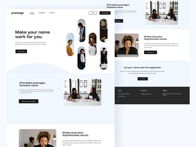 landing page for for personal branding website design figma portfolio ui ui design ux