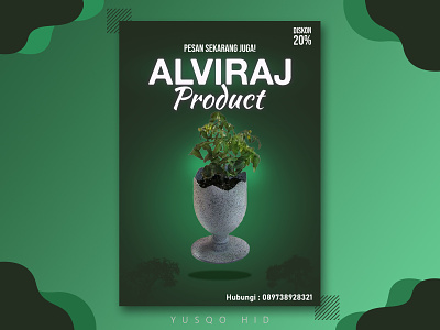 Green Product Poster Design