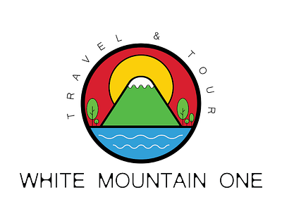 White Mountai One Logo logo