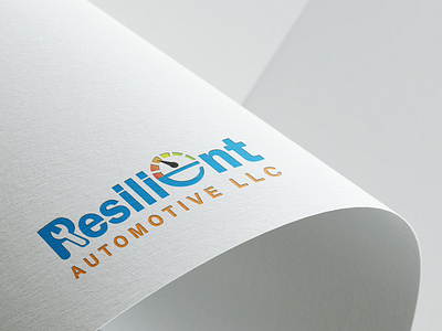 Resilient automotive LLC logo automotive logo car repairing logo creative logo design repairing logo resilient automotive llc logo unique logo design