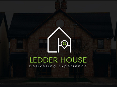 Ledder House logo design