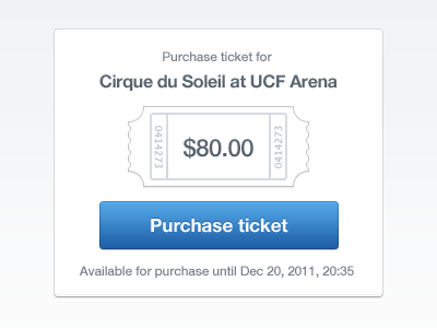 Purchase Ticket blue price purchase ticket